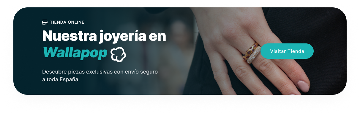 Nuestra joyería en Wallapop